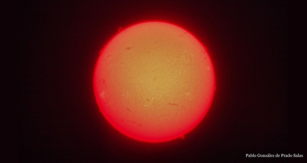 The Sun through a Coronado PST. 24-5-12. Pablo González de Prado Salas