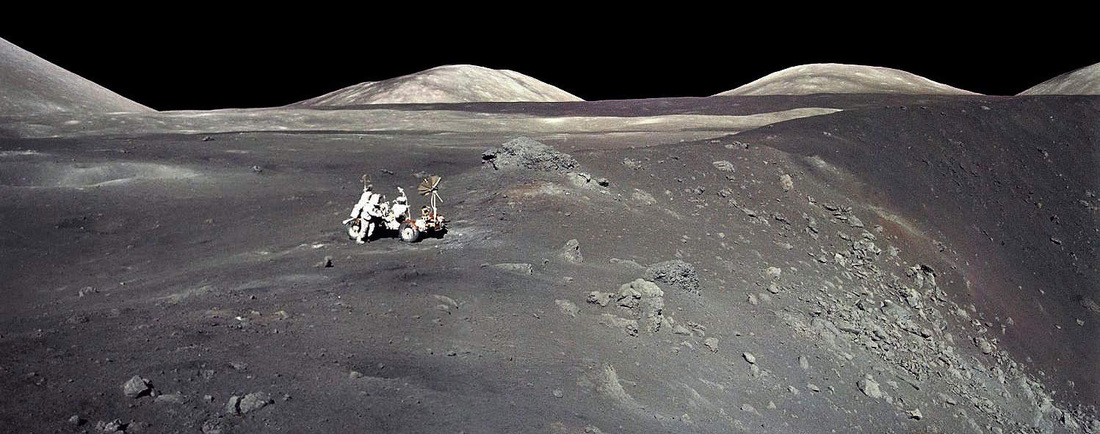 Apollo 17, NASA. Cropped.